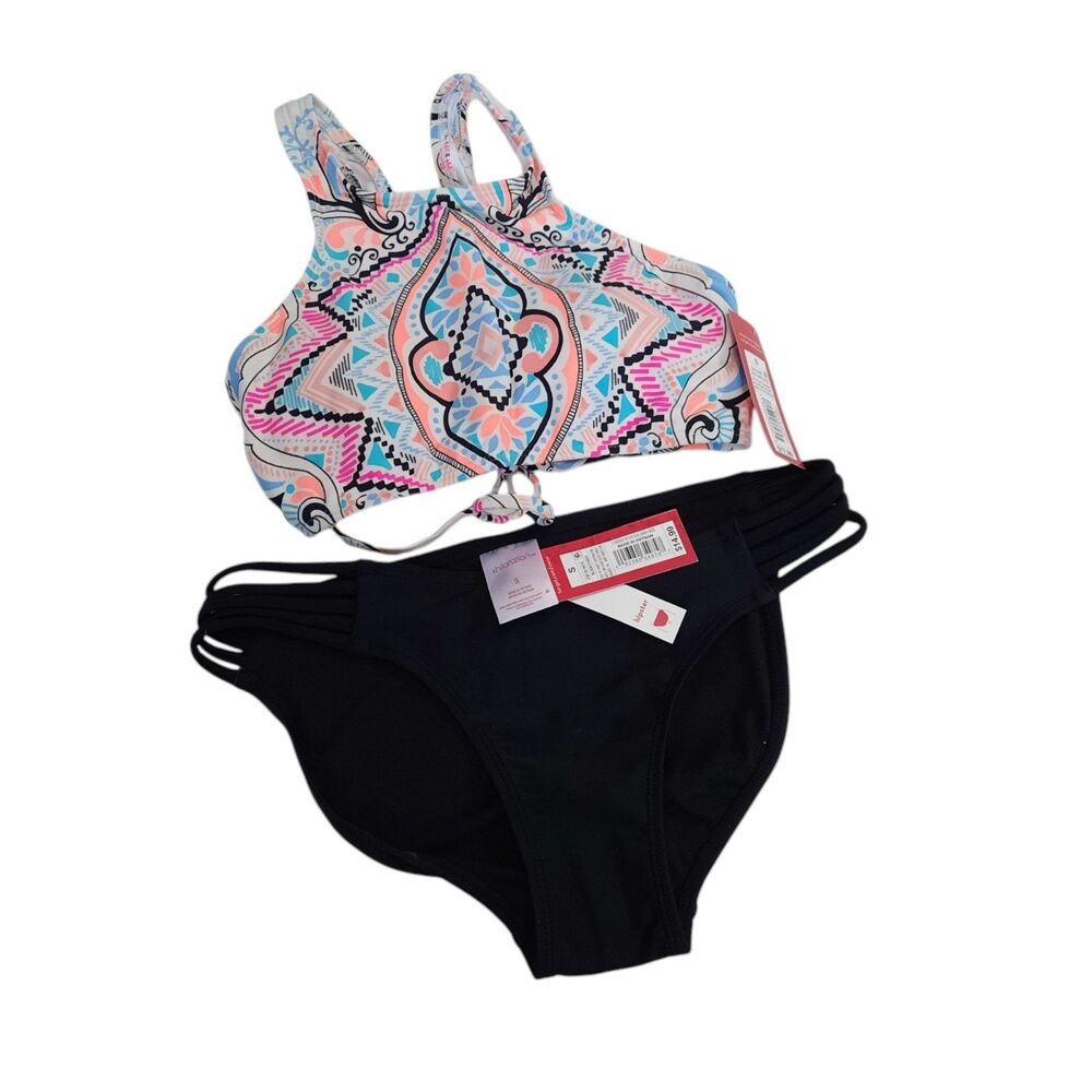 NEW Xhilaration Aztec Bikini Small